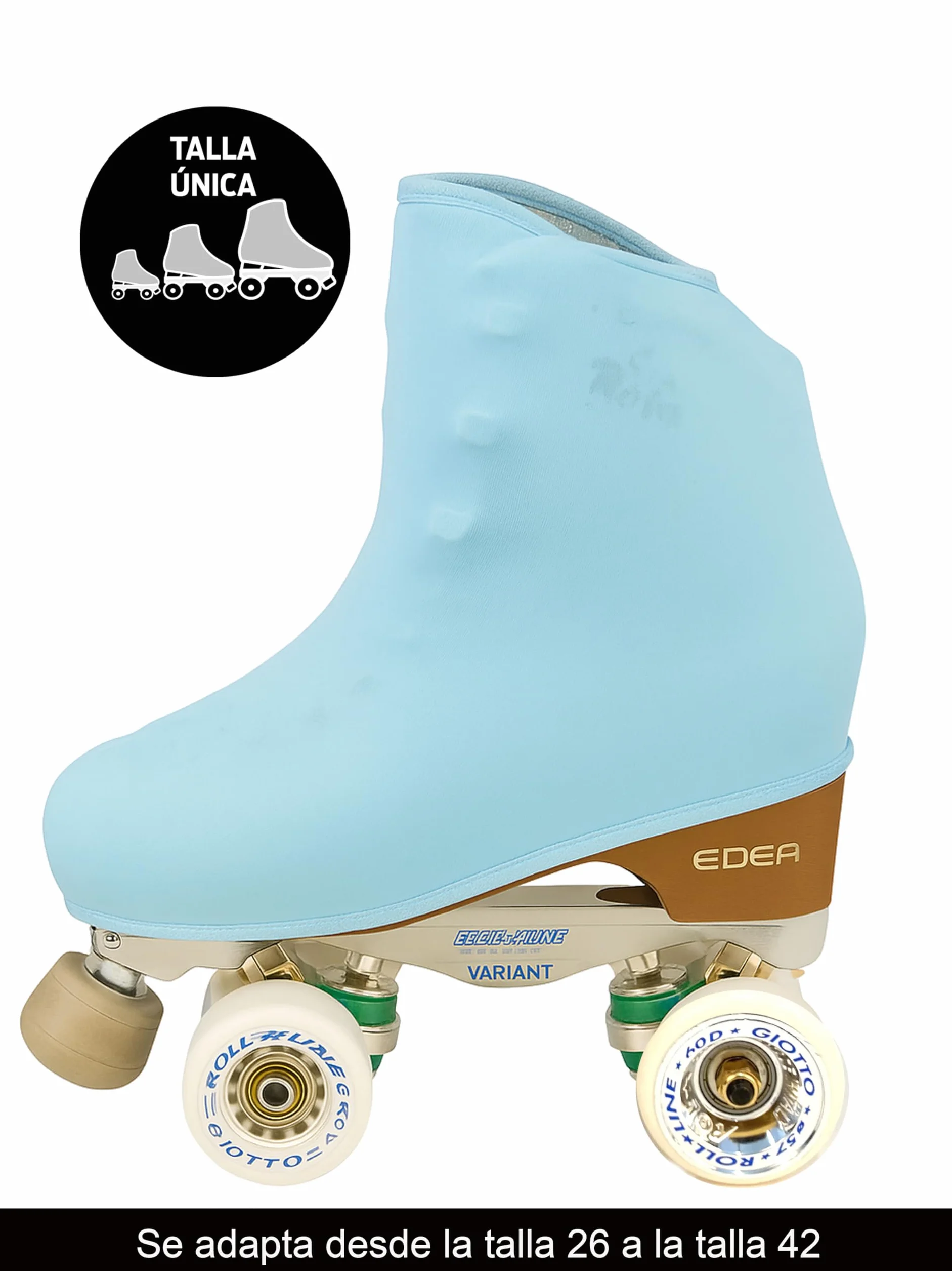CRLSPORT Cubre patín para niña y Mujer Funda Patinaje Hielo Artístico 180 Densidad Universal