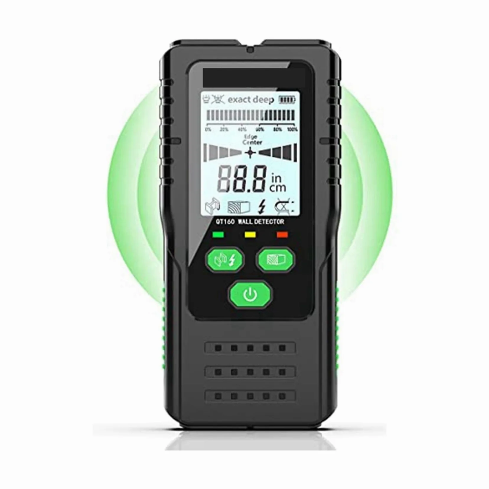 Detector Vigas Buscador De Vigas De Pared, Escáner, Buscadores De Vigas Magnéticas, Detector De Cables De CA De Tuberías De Vigas con Imán De Madera Y Circonio