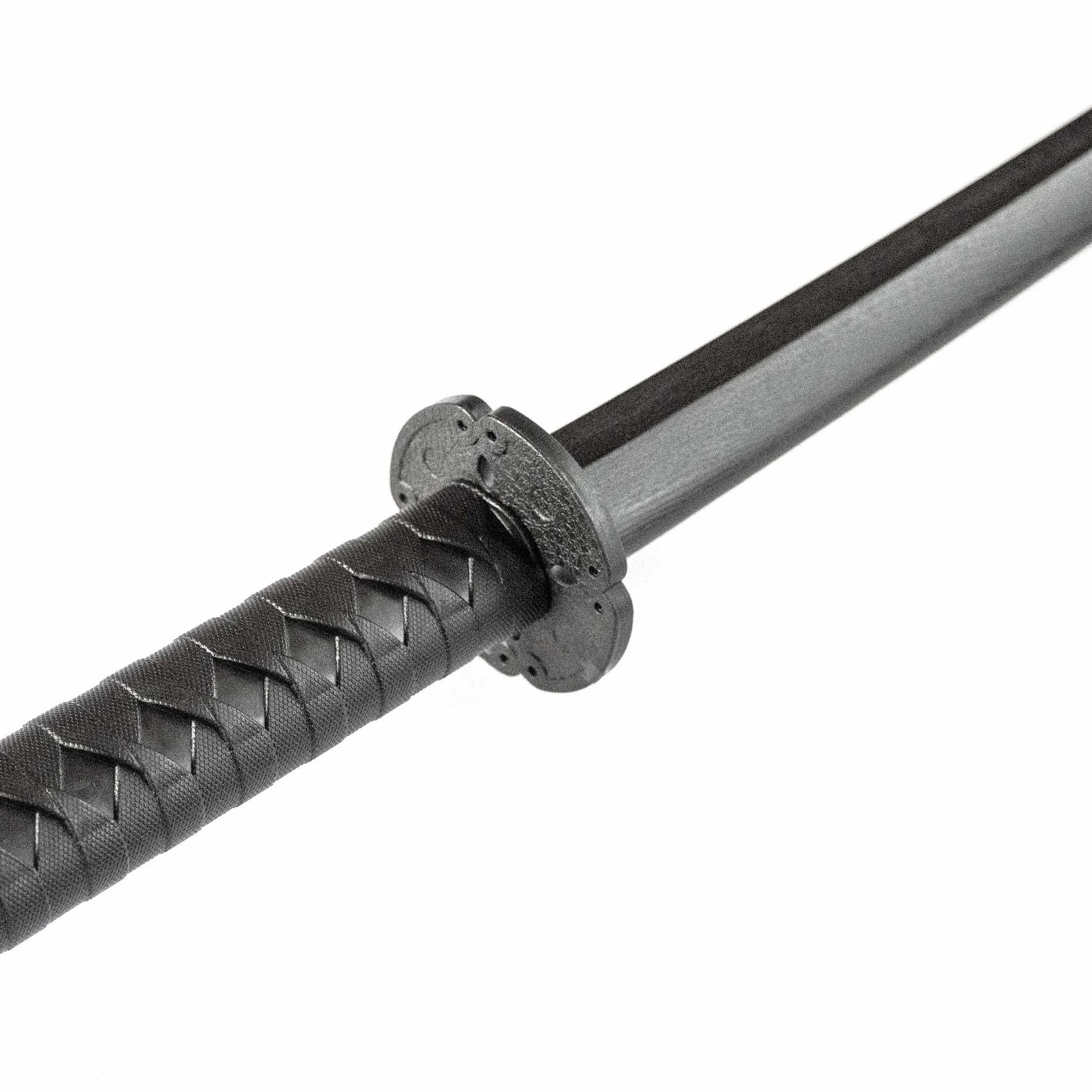 Bokken Plástico Duro 101 cm 600 g Iaido Aikido Bokuto Sparring Negro