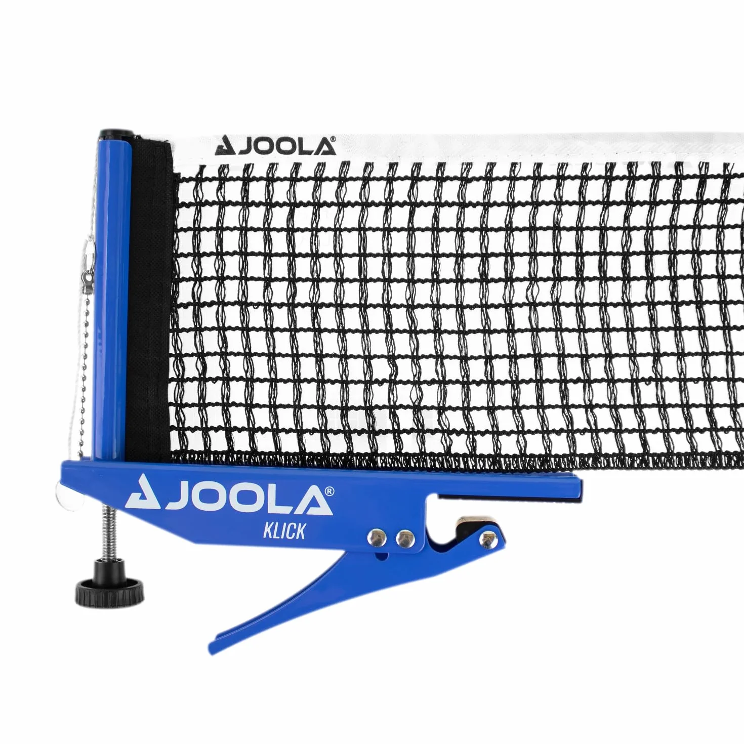 JOOLA Red de Tenis de Mesa klick - Juego de Tenis de Mesa de Interior, Regulable en Altura, 183 x 15,25 cm, Azul