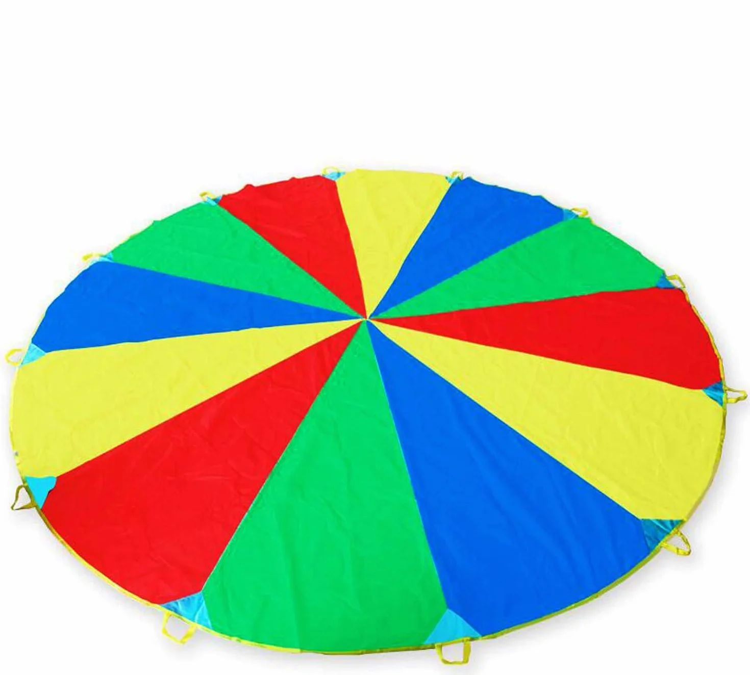 Paracaídas de Juguete 3,5 m Multicolor para Niños y Familia con Bolsa de Transporte