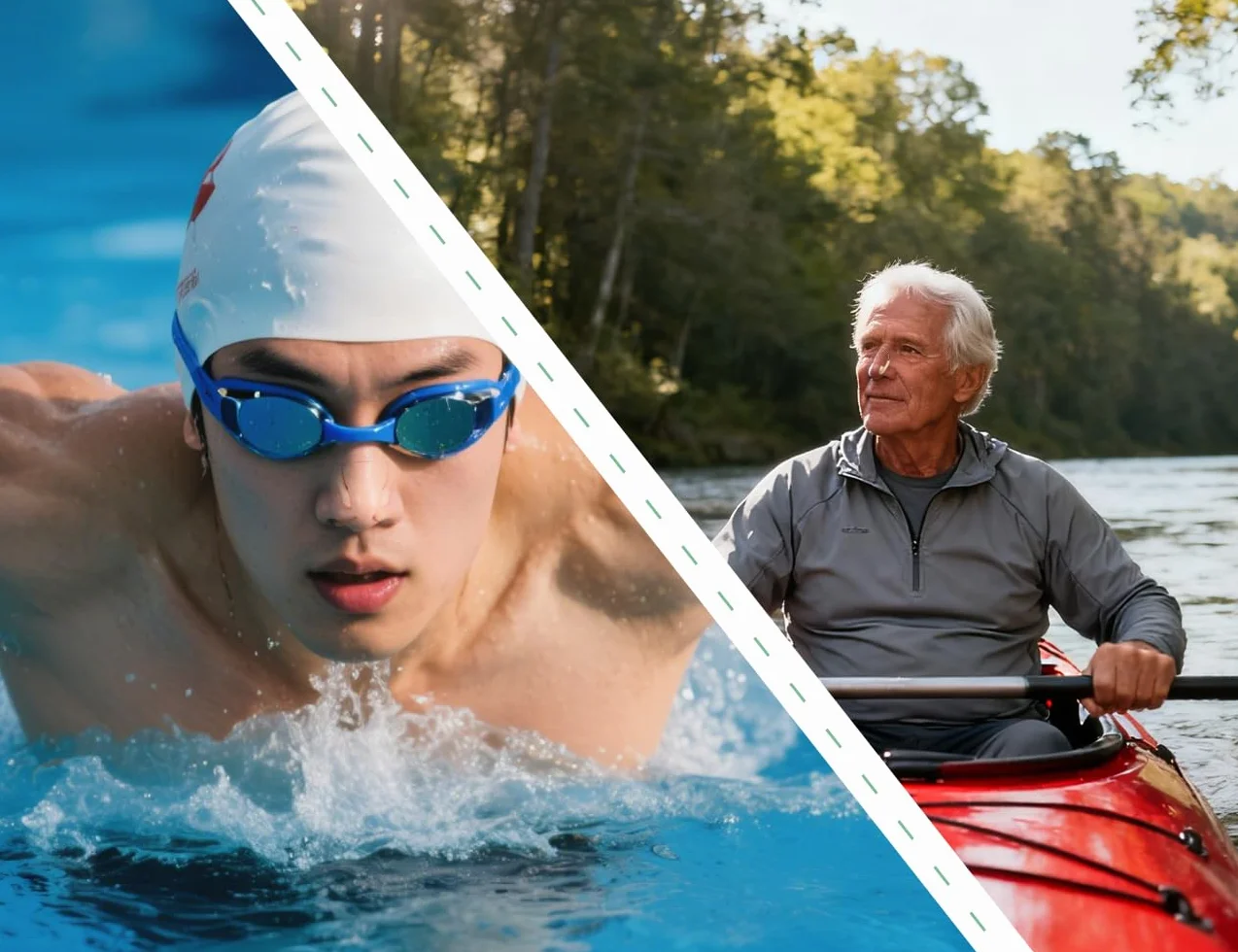 Pinza Nasal de Silicona para Natación, Ajustable para Niños y Adultos