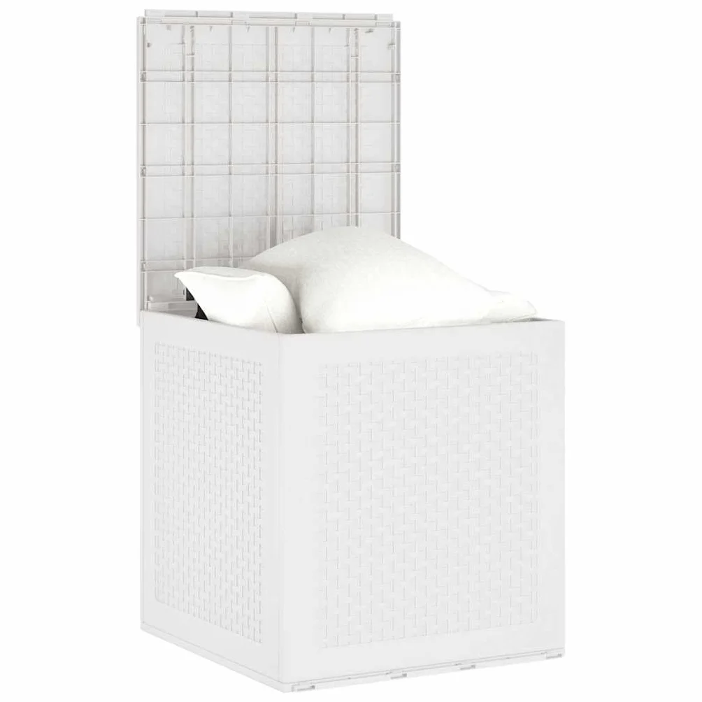 vidaXL Caja de Almacenamiento 55 x 53 x 57 cm Polipropileno, Jardín y terraza, solución Moderna para Almacenamiento, Caja de Muebles Resistente al Clima