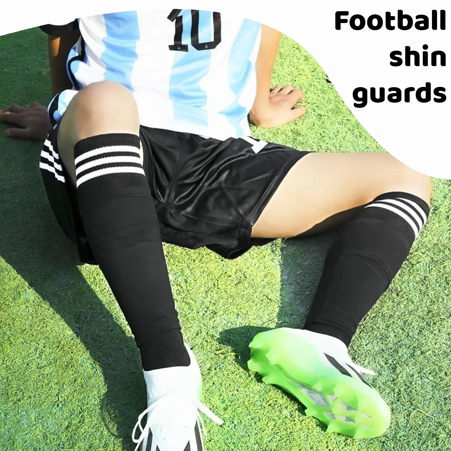 Fútbol Calcetines y Espinilleras para Niños