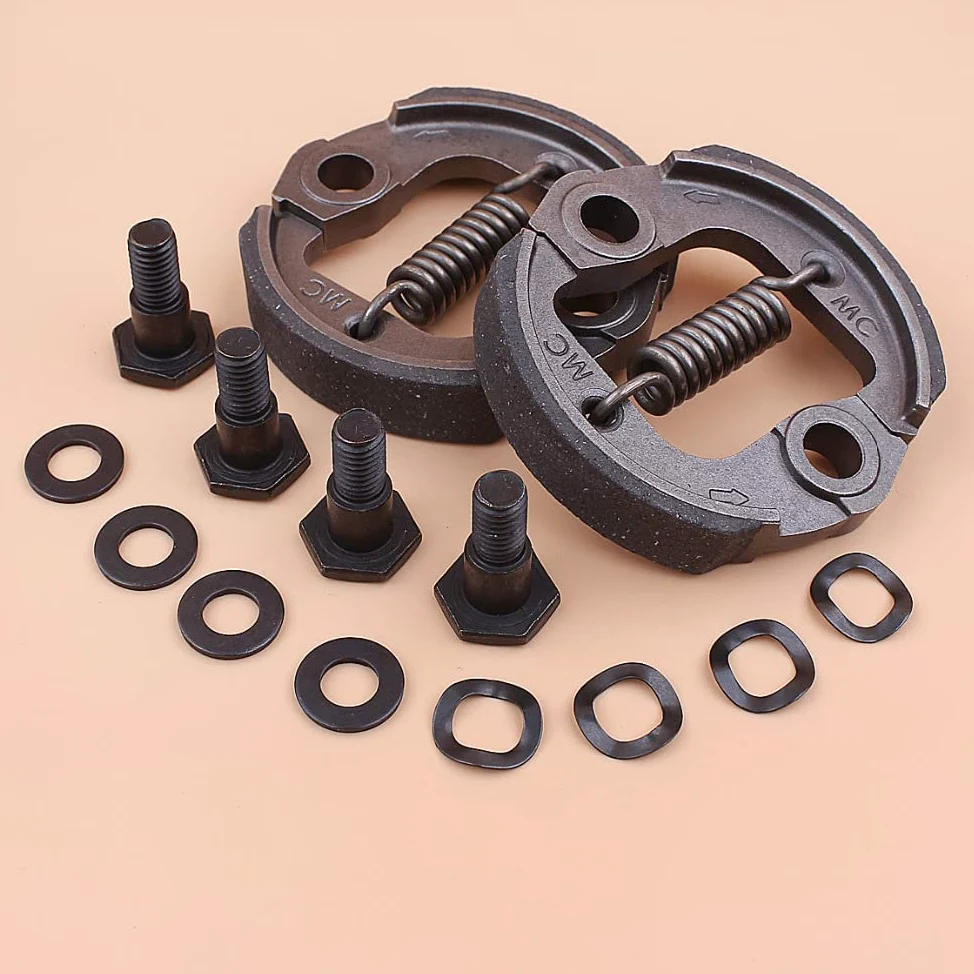 Kit de Pernos de Embrague Compatible con Motores de 2 Tiempos de 42.7 CC, 33 CC, 43 CC y 52 CC, CG430, CG520, 40-5F y 44-5F for cortacéspedes y desbrozadoras.