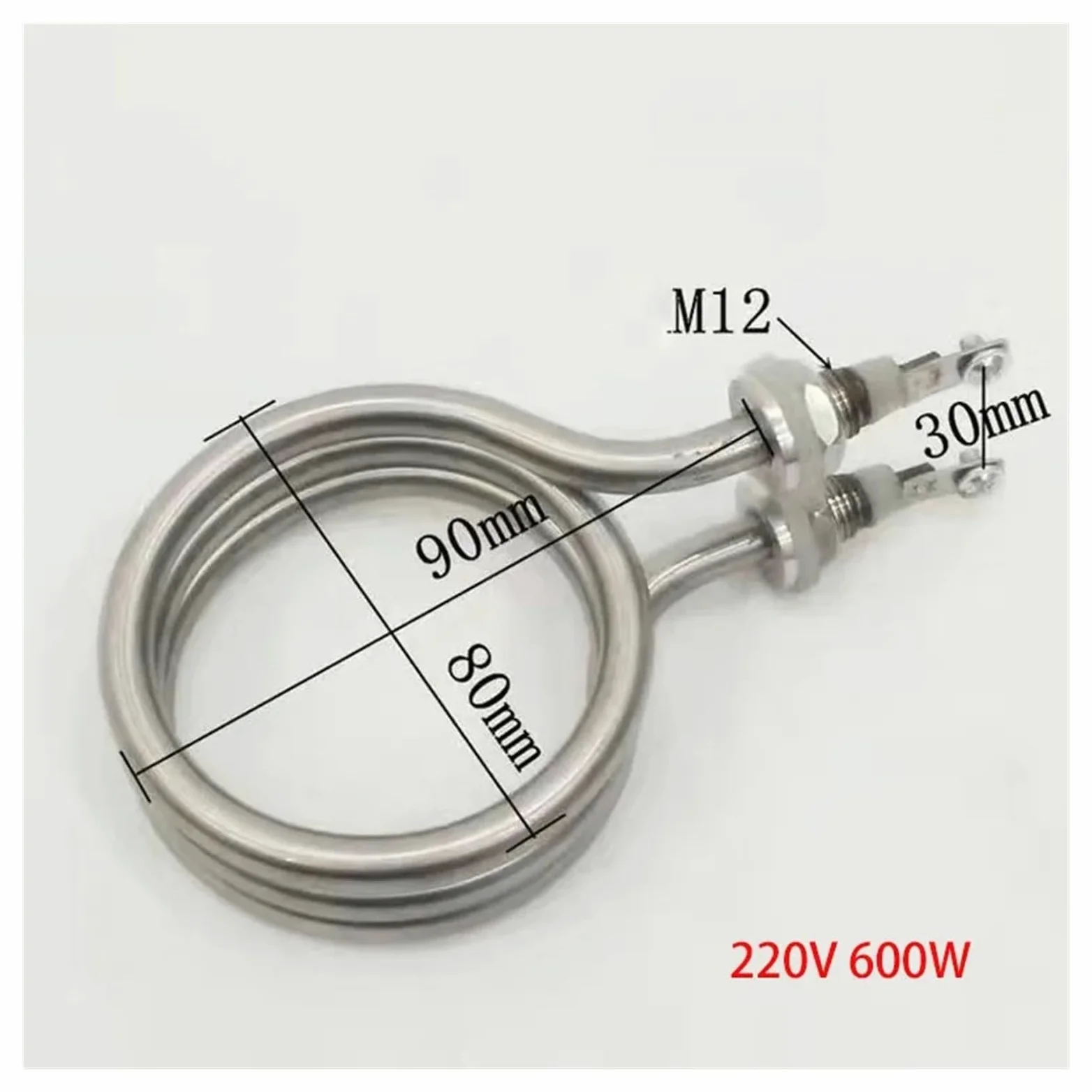 Genérico Elemento Calefactor en Espiral SS304 220V 600-2300W(220v 2300w)