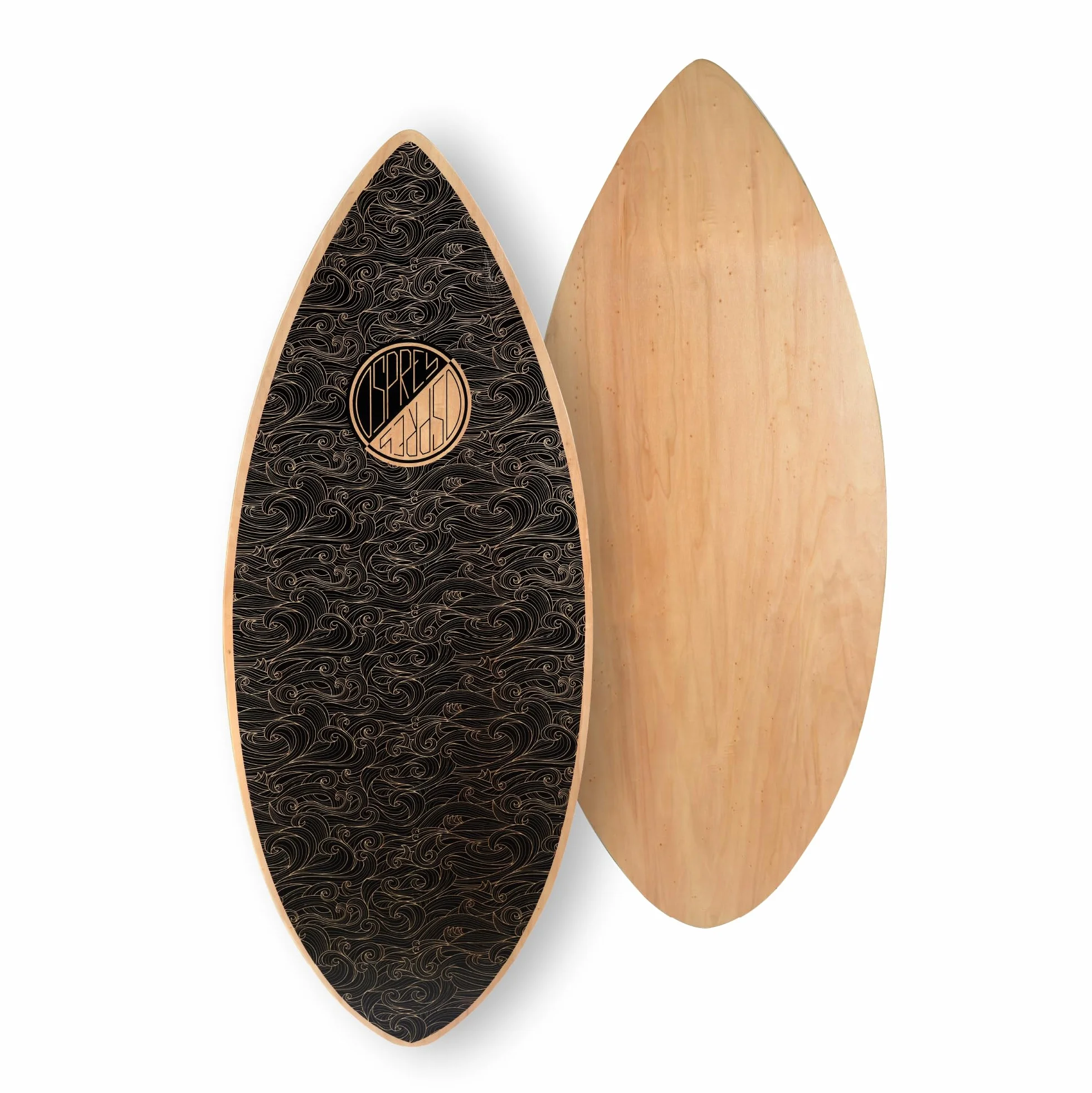 Osprey Skimboard de Surf para Niños y Adultos, Tabla de Skim para Principiantes de 41 Pulgadas, Construcción de Madera de 7 Capas