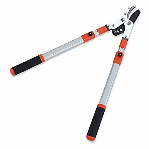 Tijeras de podar telescópicas para árboles de jardín, corte fácil para tijeras de podar de calidad para jardinería, tijeras de podar de trinquete resistentes, extensibles de 66 a 101 cm para toda
