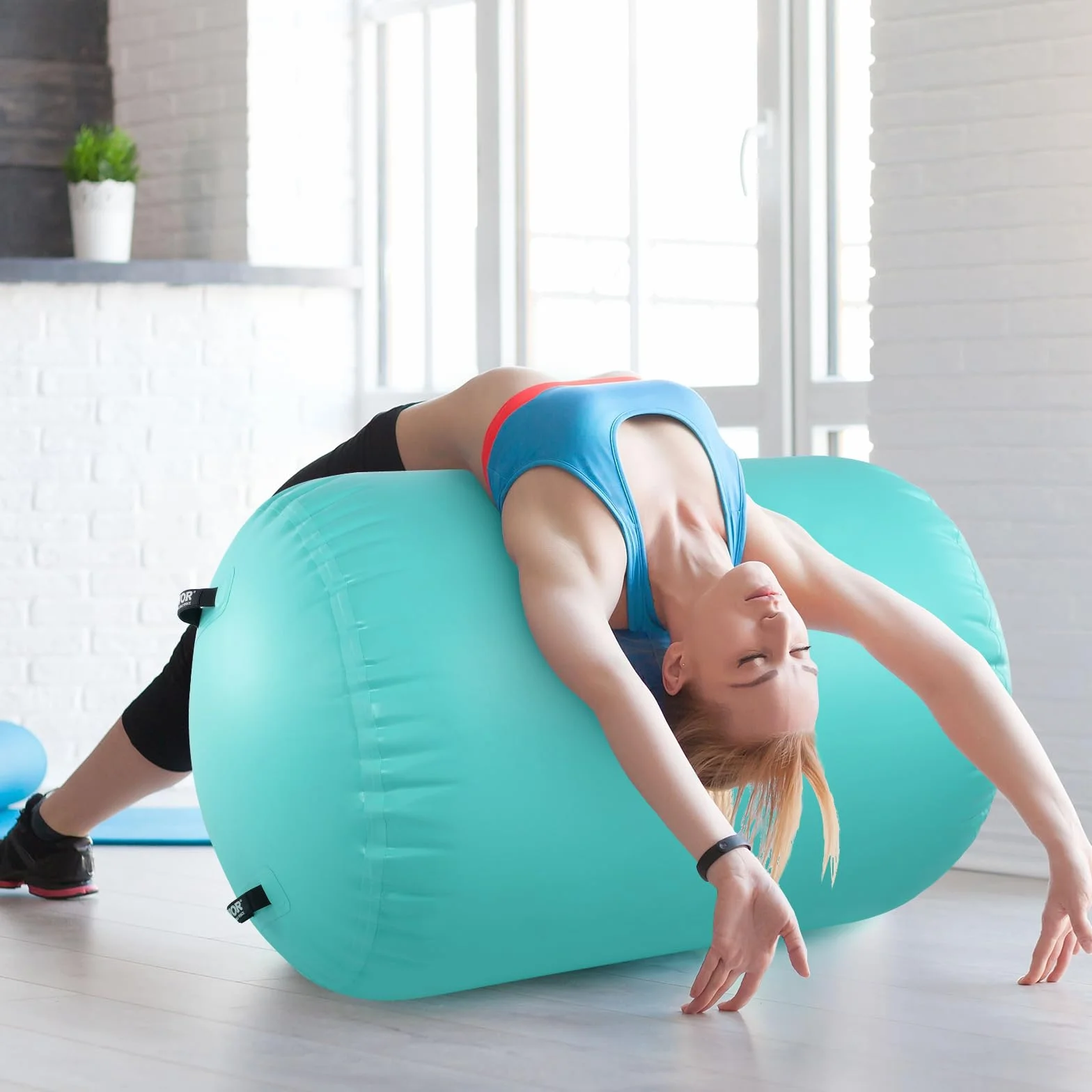 VEVOR Rodillo de Gimnasia Inflable
