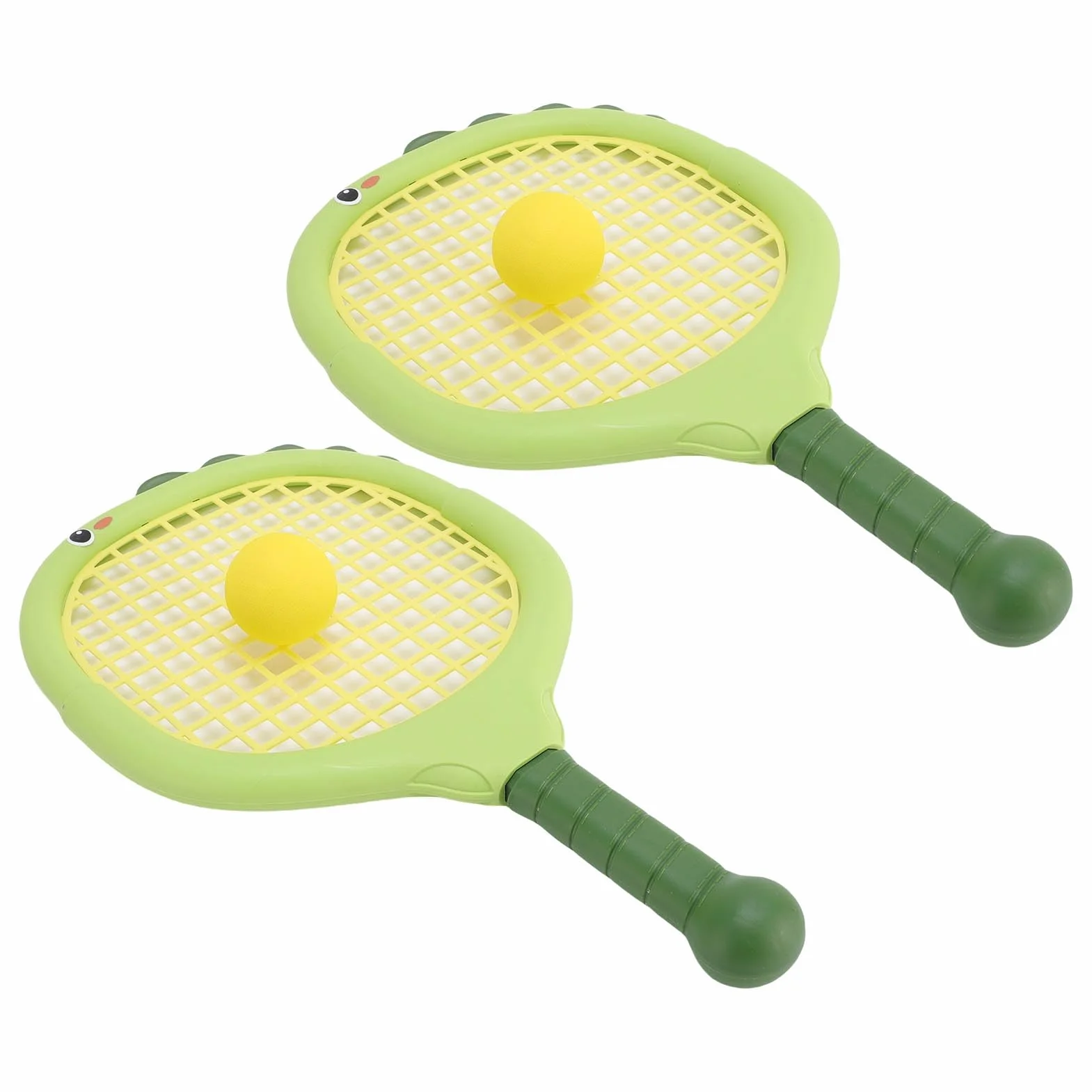 Juego de Raquetas de Tenis y Bádminton para Niños con 2 Volantes y 2 Pelotas