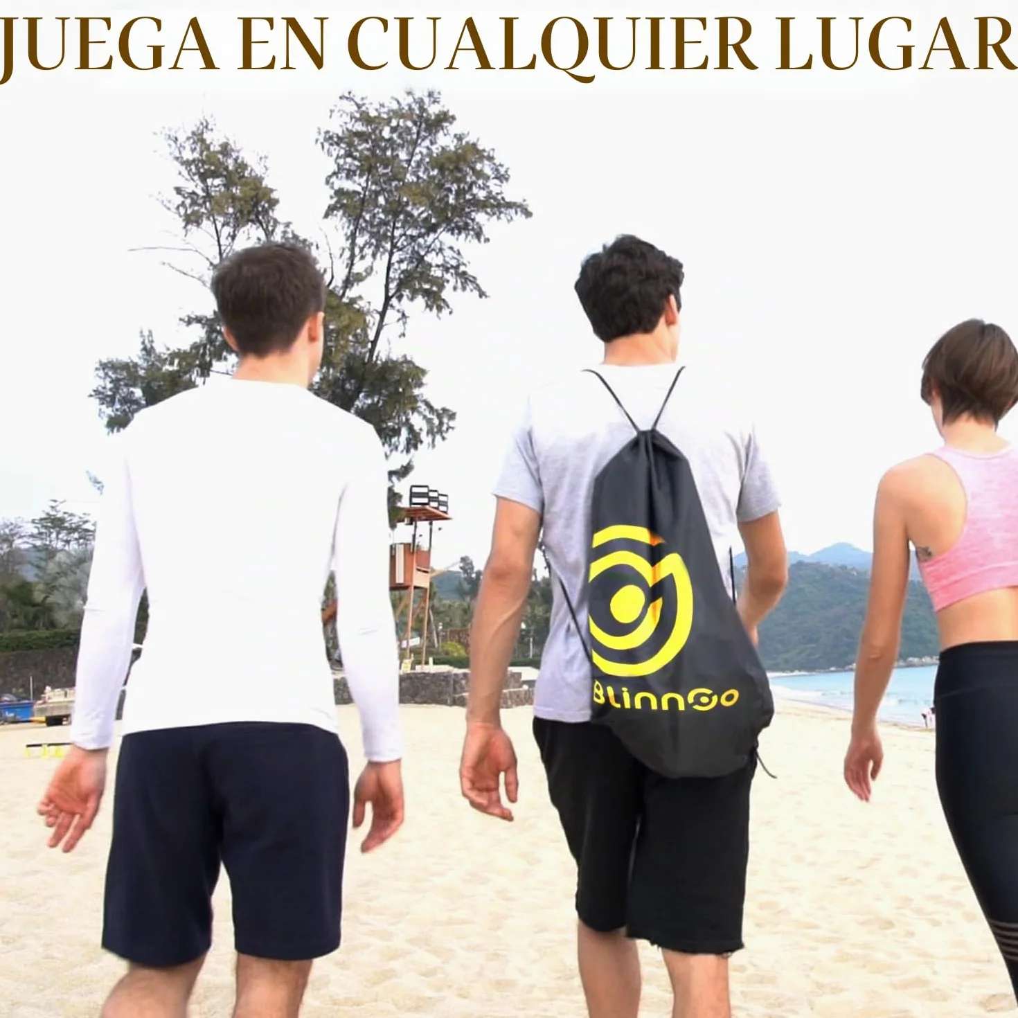 Set de Roundnet con luces para exterior: 3 pelotas, red de juego y competición, bolsa, bomba e instrucciones