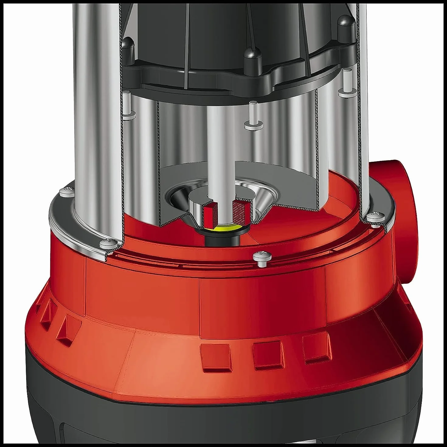 Einhell Bomba de aguas residuales GC-DP 9040 N (900 W, caudal 22.000 l/h, Ø cuerpos extraños 40 mm, protección contra sobrecarga térmica, incl. conexión universal)