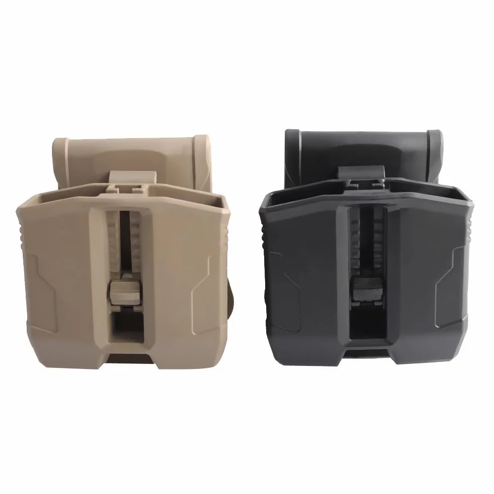 Portacargadores Táctica para Glock 9 mm Doble Cargador Funda de Cinturón PG-9
