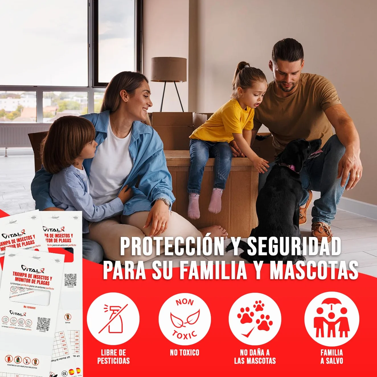 SÚPER Pack de 51 Piezas TRAMPAS CUCARACHAS + Olor a Cereza | Trampa ULTRADHESIVA | Anti Cucarachas | Lo Mejor para Eliminar Cucarachas | Trampa Insectos Profesional | Anti Insectos