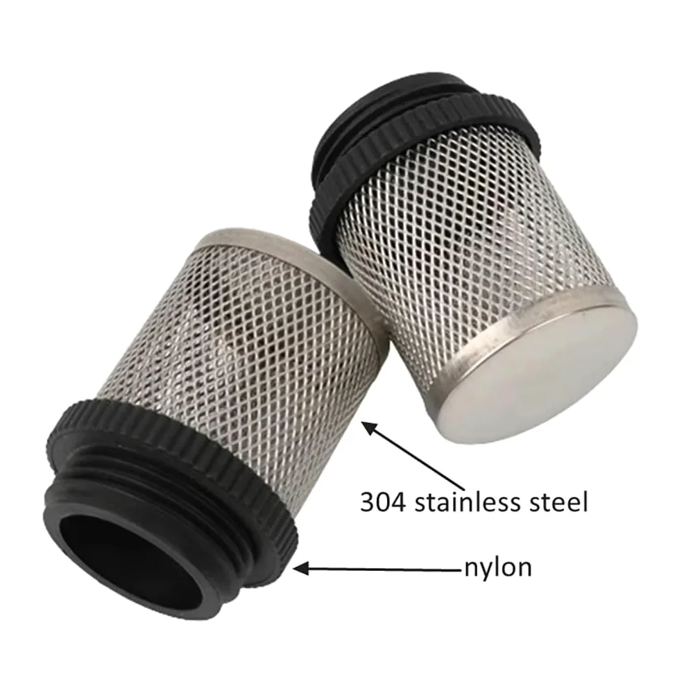 Malla De Filtro De Acero Inoxidable 304, Rosca Macho De 1/2" A 2", For Acuario, Bomba De Agua Y Riego De Jardín – 10/20 Unidades(20Pcs,1 Inch)