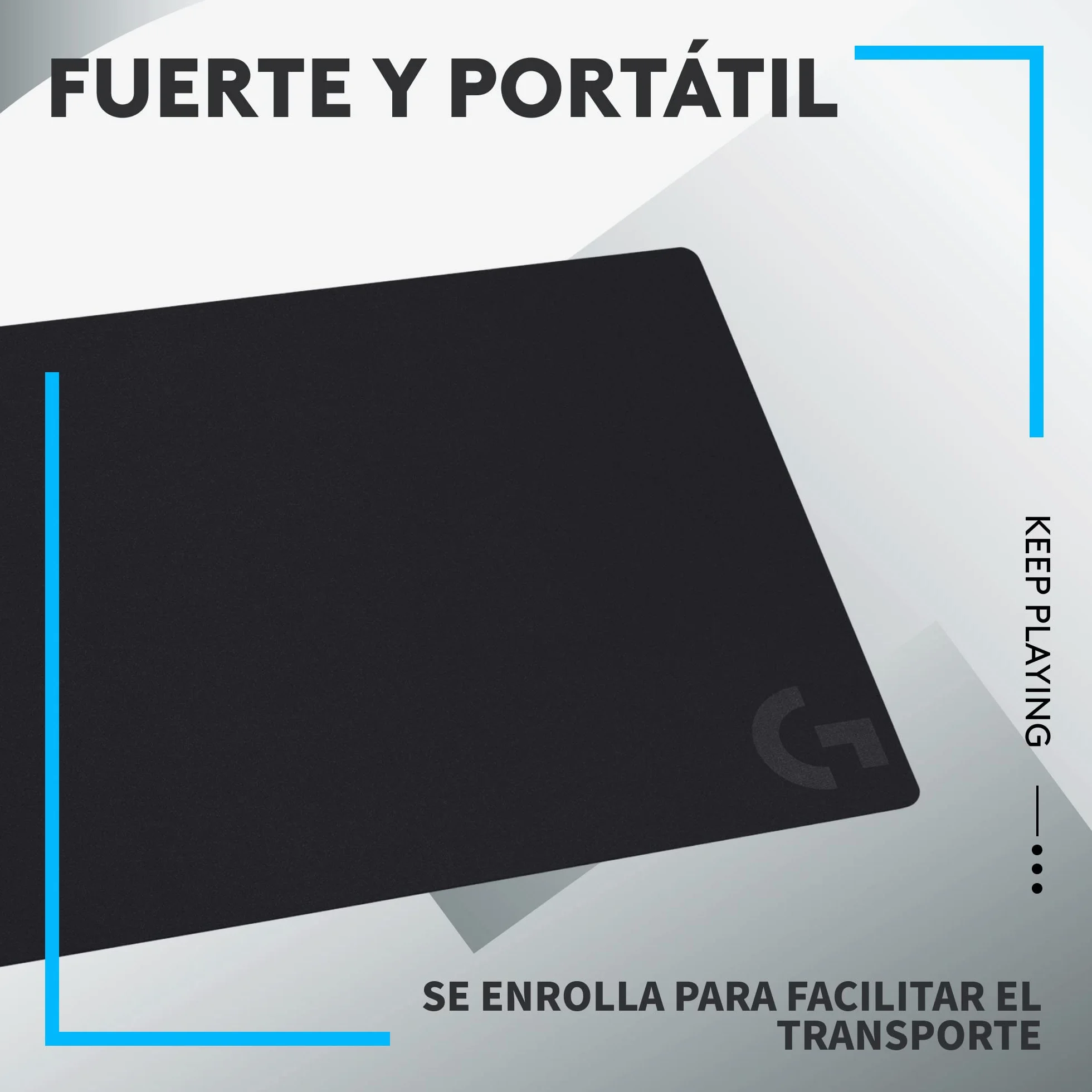 Logitech G G240 Alfombrilla de Ratón Gaming 340x280x1mm Negra