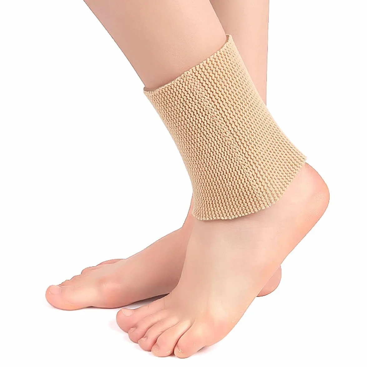Calcetines Acolchados para Patines con Protección de Tobillo para Patinaje sobre Hielo