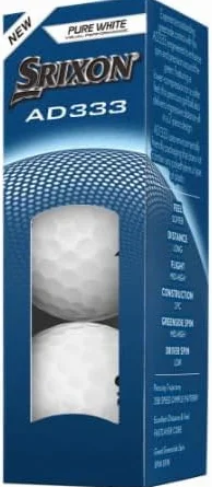 Srixon AD333 2026 Golf Balls 24-Pack