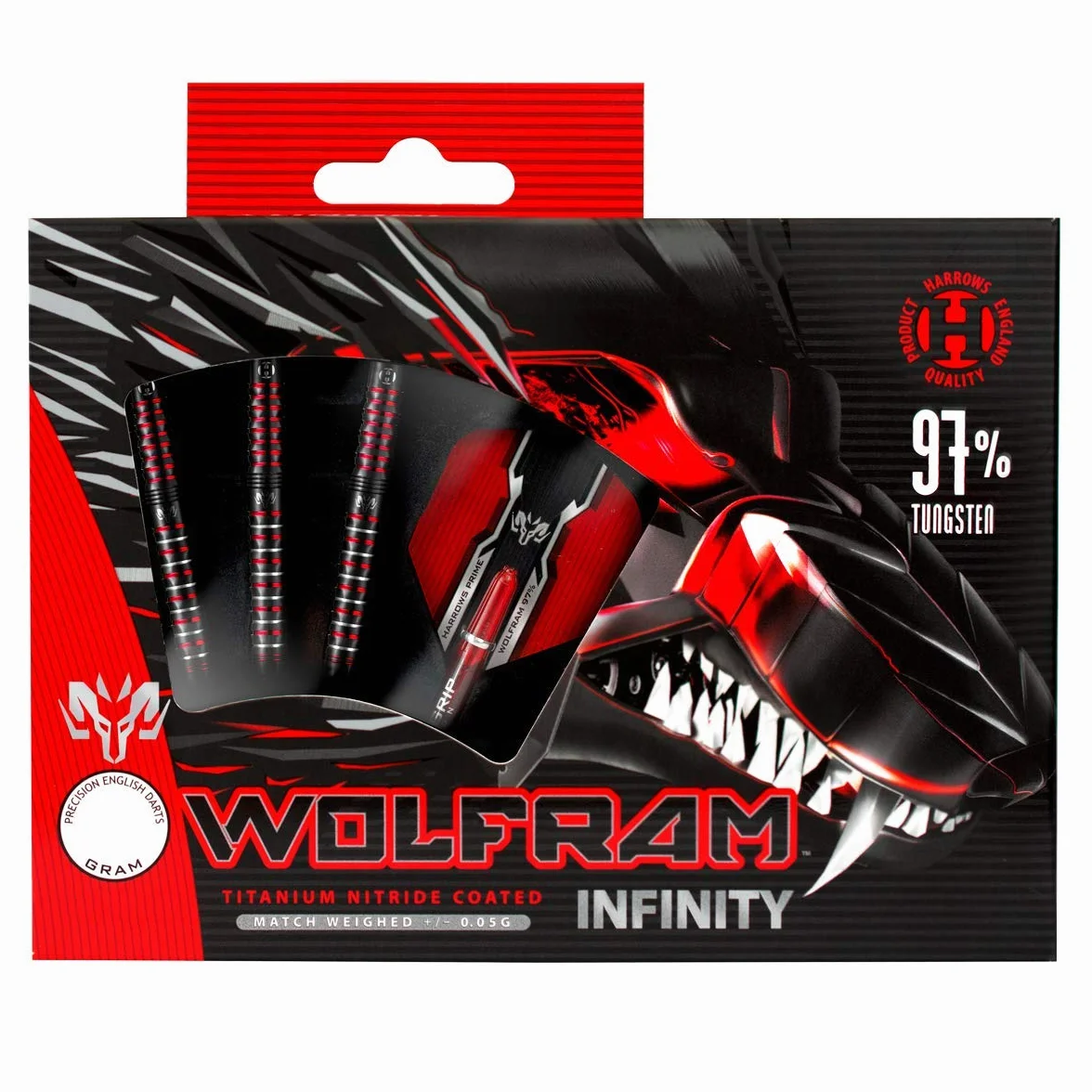 Harrows Wolfram Infinity 97% Tungsteno Soft Tip Darts 18 g