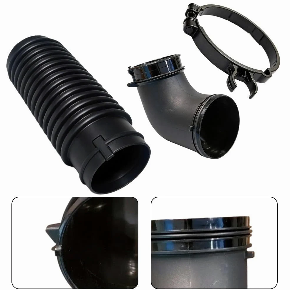 KiraKira Kit de abrazadera de manguera y codo de tubo de soplador de repuesto BR800 BR450 SR450 4283-700-6900 4282-701-6102