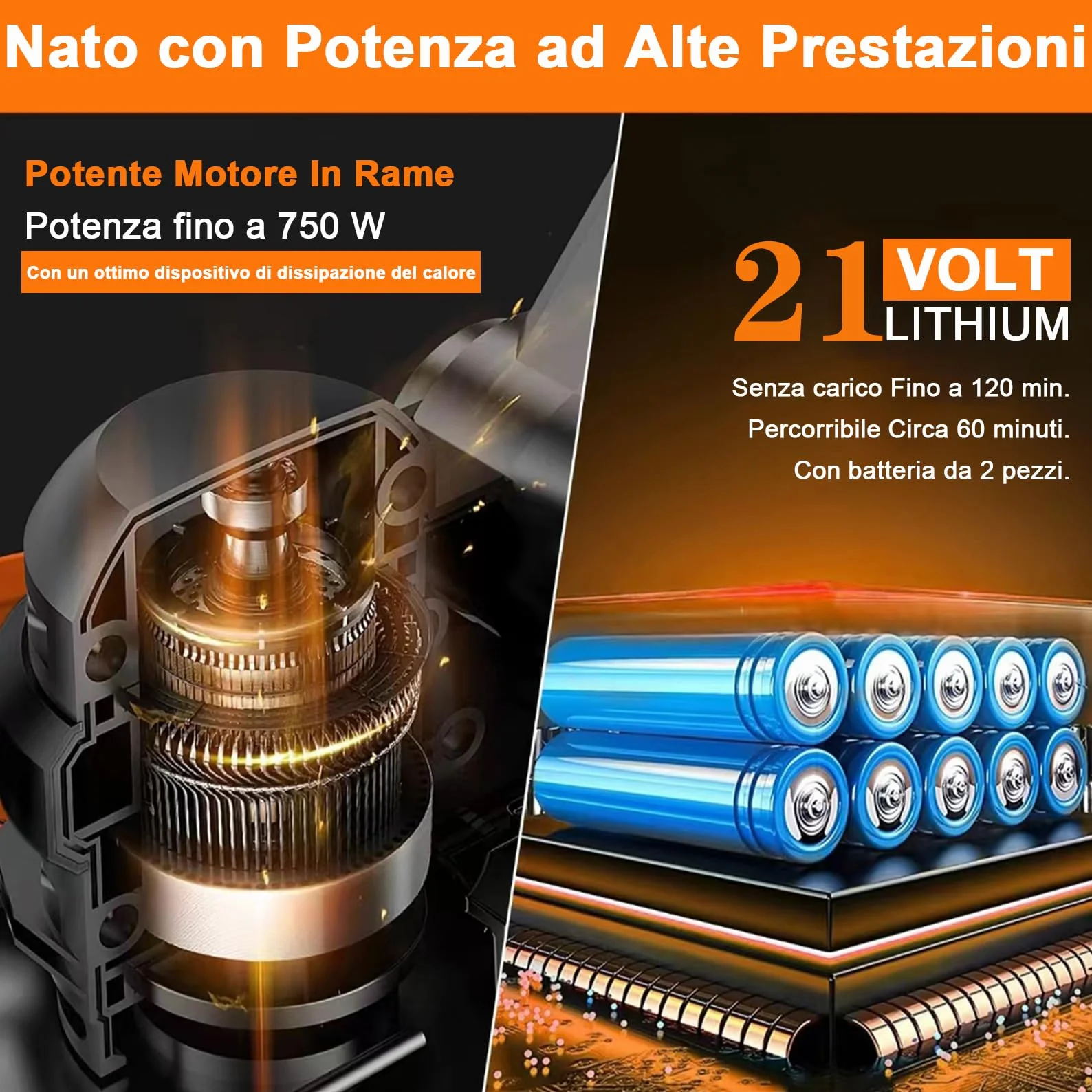 Desbrozadoras electrica, Desbrozadora Batería, Cortabordes Bateria 21 V, Cortabordes electrico 4 en 1,Desbrozadora Longitud retráctil, Adecuado para Jardines, céspedes,Villas.