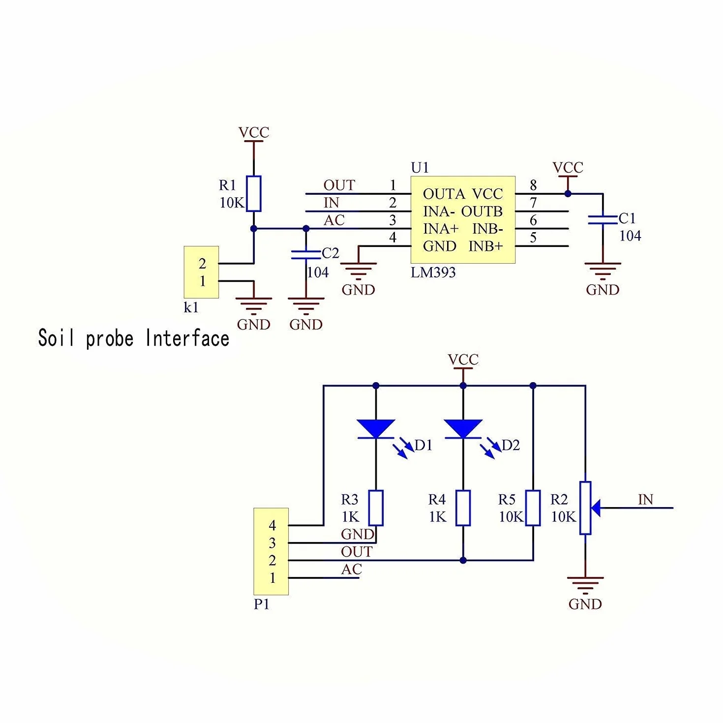 ARCELI 5 unids higrómetro de suelo detección de humedad sensor de agua módulo YL-69 sensor y módulo para Arduino