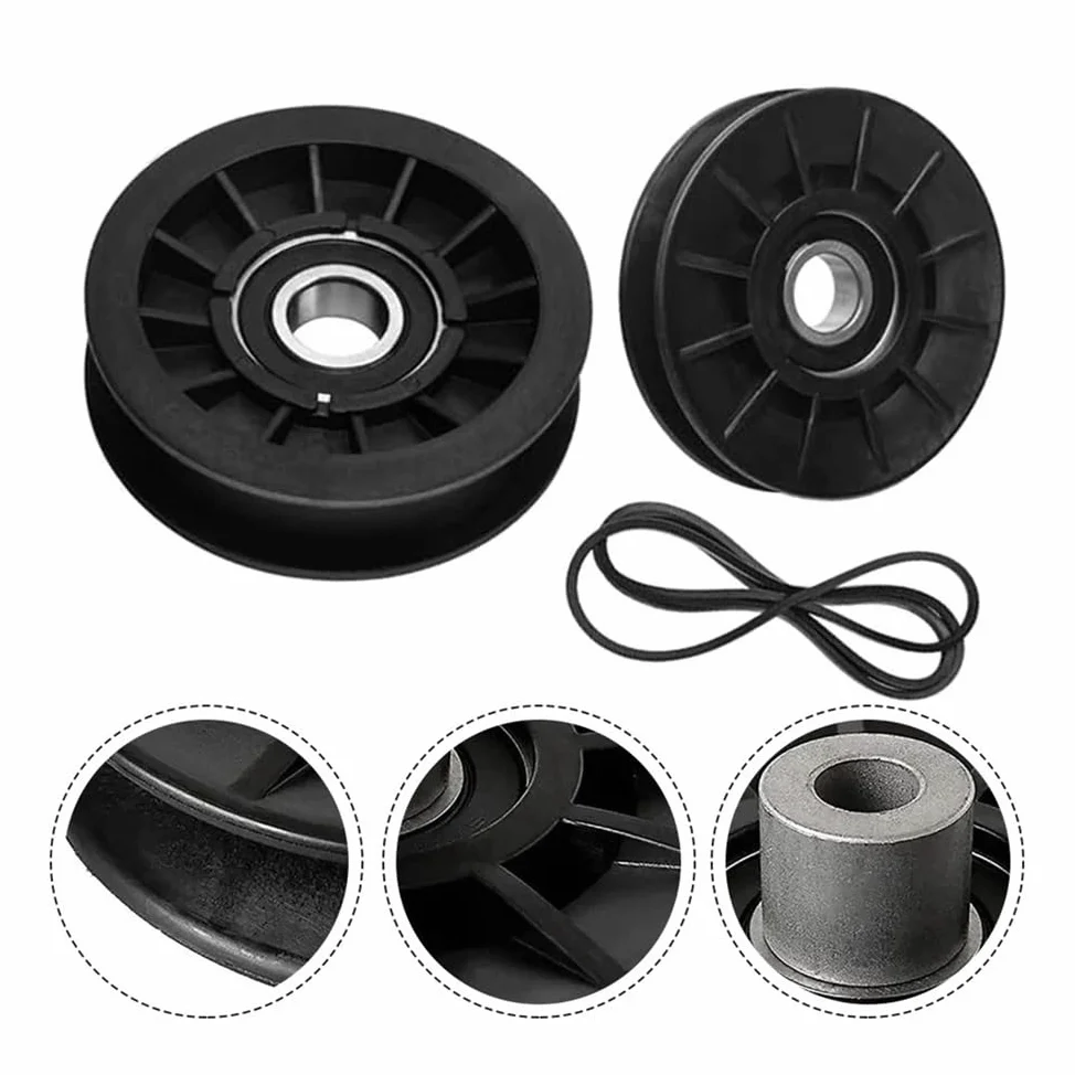 Kit de Correa de transmisión y polea tensora for cortacésped con C756 05024 756 05032, reemplaza 756-05024 756-05032, Herramientas de jardinería Piezas de cortacésped