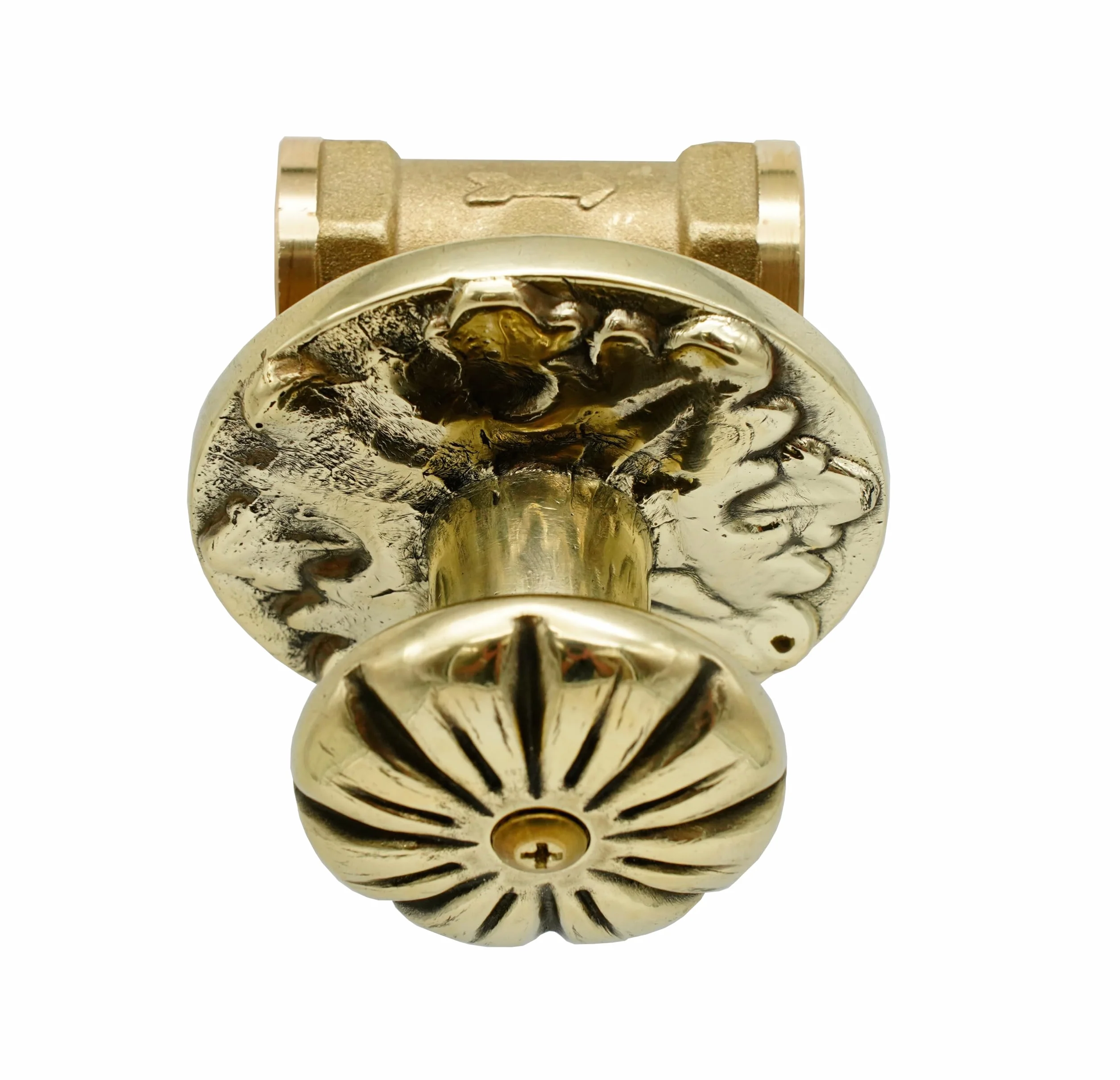L'Artistica F.LLI PERINCIOLI | Grifo empotrado con tornillo casquillo FF 1/2" M, grifo de latón para fuentes de columna o pared, 51 x 48 mm