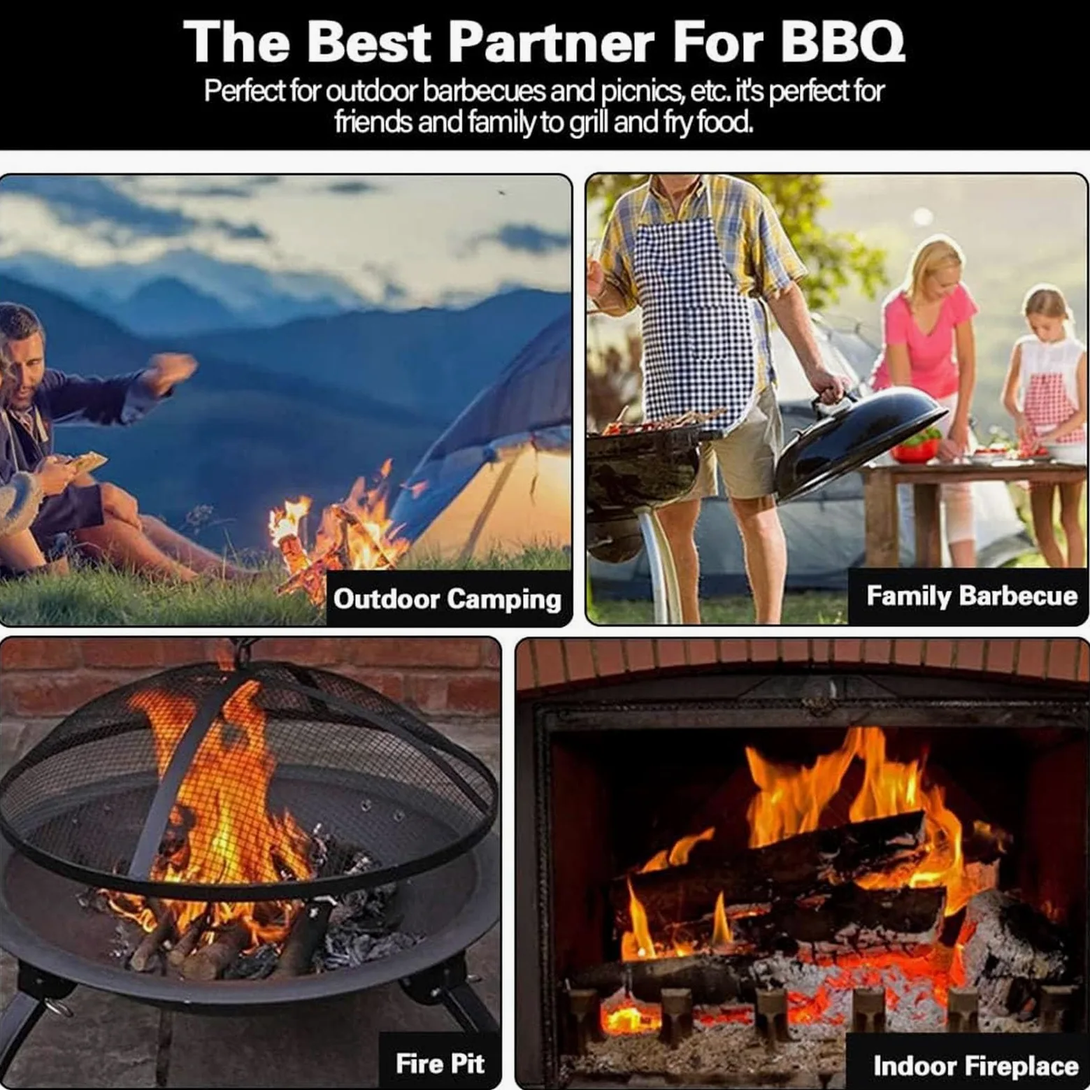 Hinchable Ventilador De Aire Eléctrico - 220V Soplador De Aire Eléctrico Centrífugo, BBQ Que Cocina El Ventilador Manual, Parrilla del Encendedor del Carbón De La Fan, para Camping/Picnic(40W)