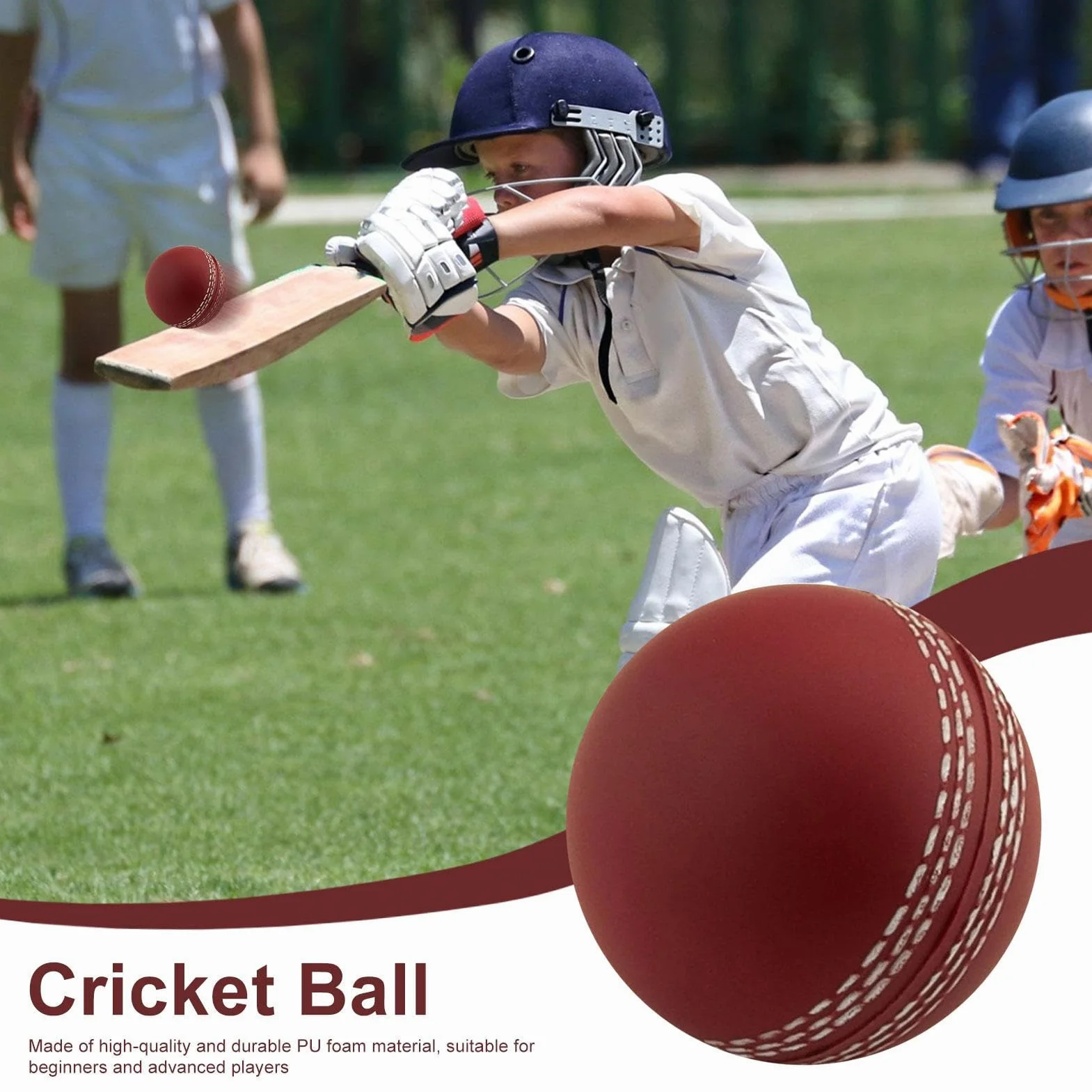 Balas de Viento de Cricket Cosidas a Mano para Entrenamiento Avanzado