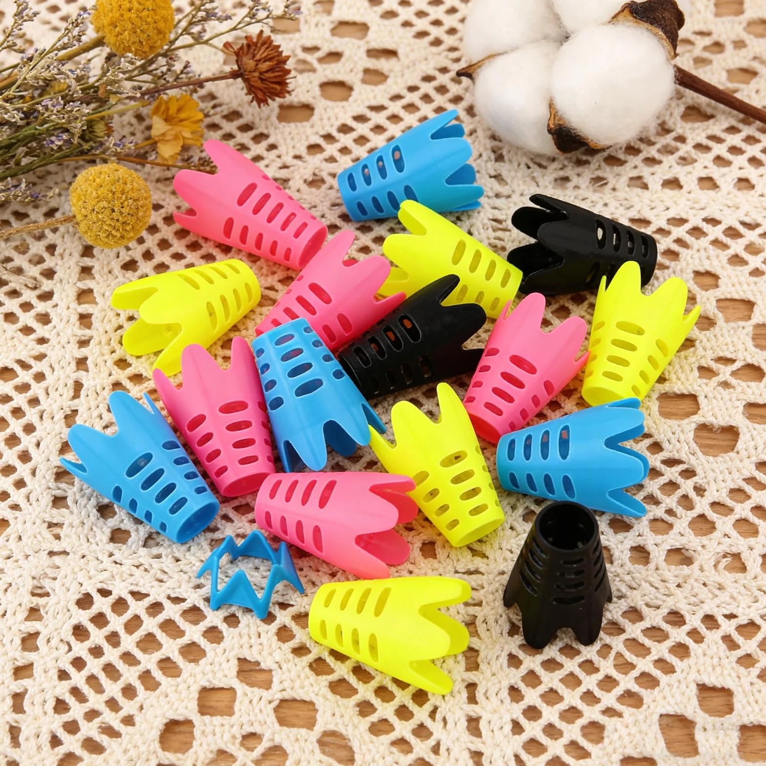 36 Piezas Tees de Golf Reutilizables de Plástico para Simulador, Alfombrilla de Interior