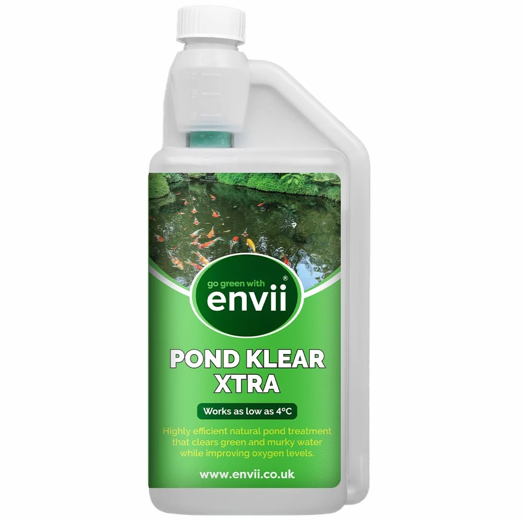 Envii Pond Klear Xtra Tratamiento Agua Verde Bacterias Limpiador Estanques 60000L 4°C