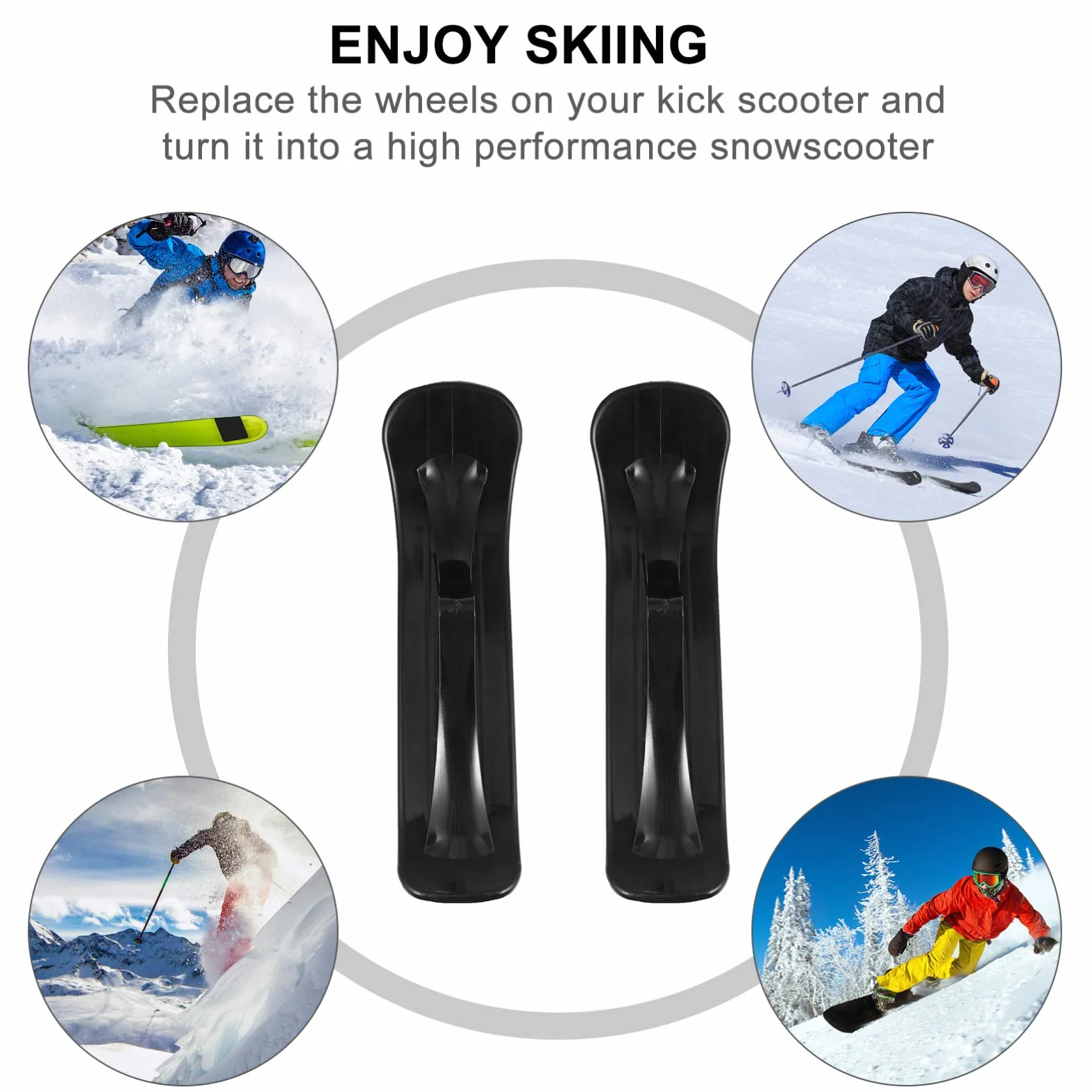 Trineo Plegable para Patines