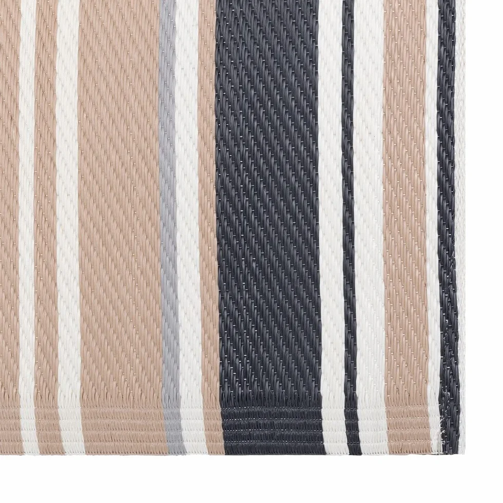 LOLAhome Alfombra de Exterior Chios Beige Polipropileno