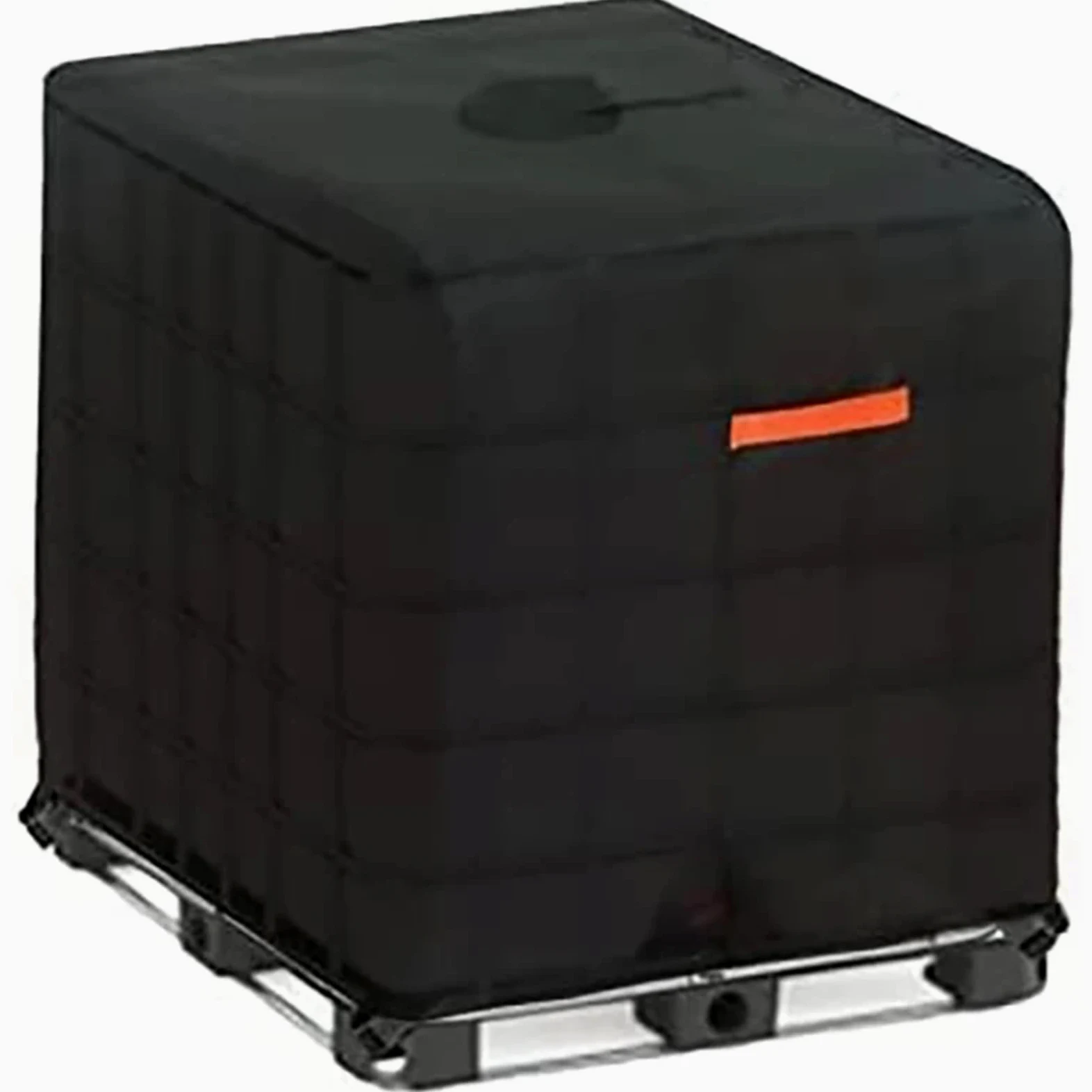 Cubierta de Tanque IBC Cubierta de tanque de agua IBC, cubierta de bolsa de 330 galones, cubierta de protección de jardín for exteriores de 1000L, Material protector solar resistente al agua con crema