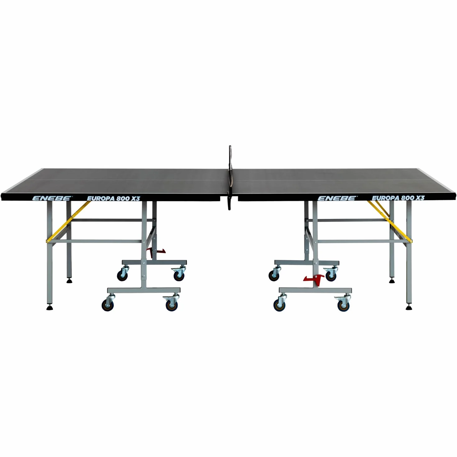 ENEBE Europa 800 X3 Mesa de Ping Pong Plegable con Red para Interiores