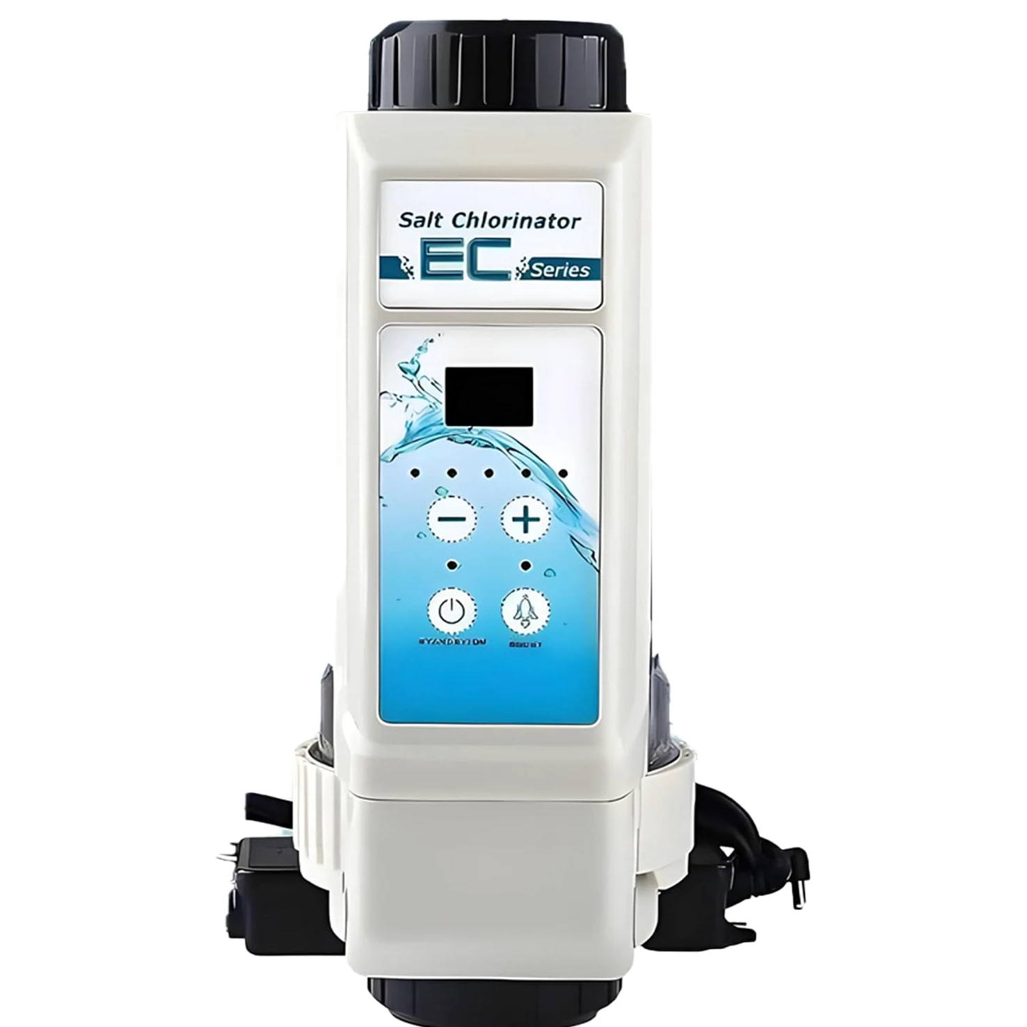 Clorador de Sal para Piscinas, Dispositivo automático de cloración de Agua Salada de 8/12/16/20 g/h. Reduce la irritación ajustando los Niveles de salinidad y Cloro del Agua. 12g