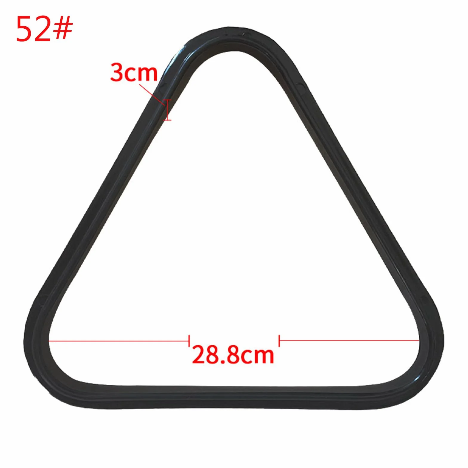 Bastidor Triangular para Bolas de Billar