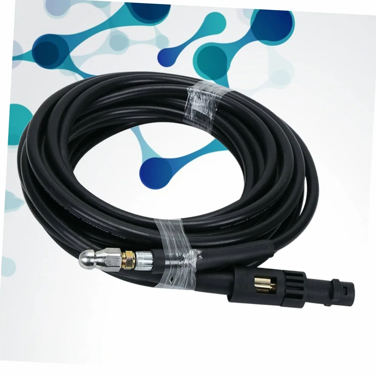 POPETPOP 15m Tapón De Limpieza De Manguera Para Desagüe Manguera De Desagüe De Alcantarillado Para Limpieza De Tuberías y Drenaje De Agua Coches y Jardines