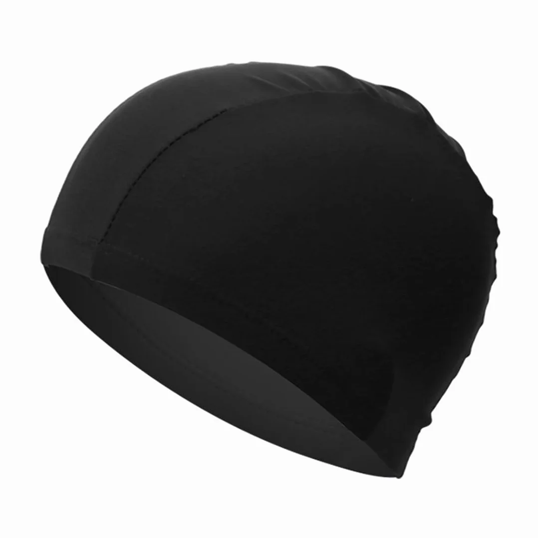 Gorro de Piscina de Tela Elástico para Hombre y Mujer