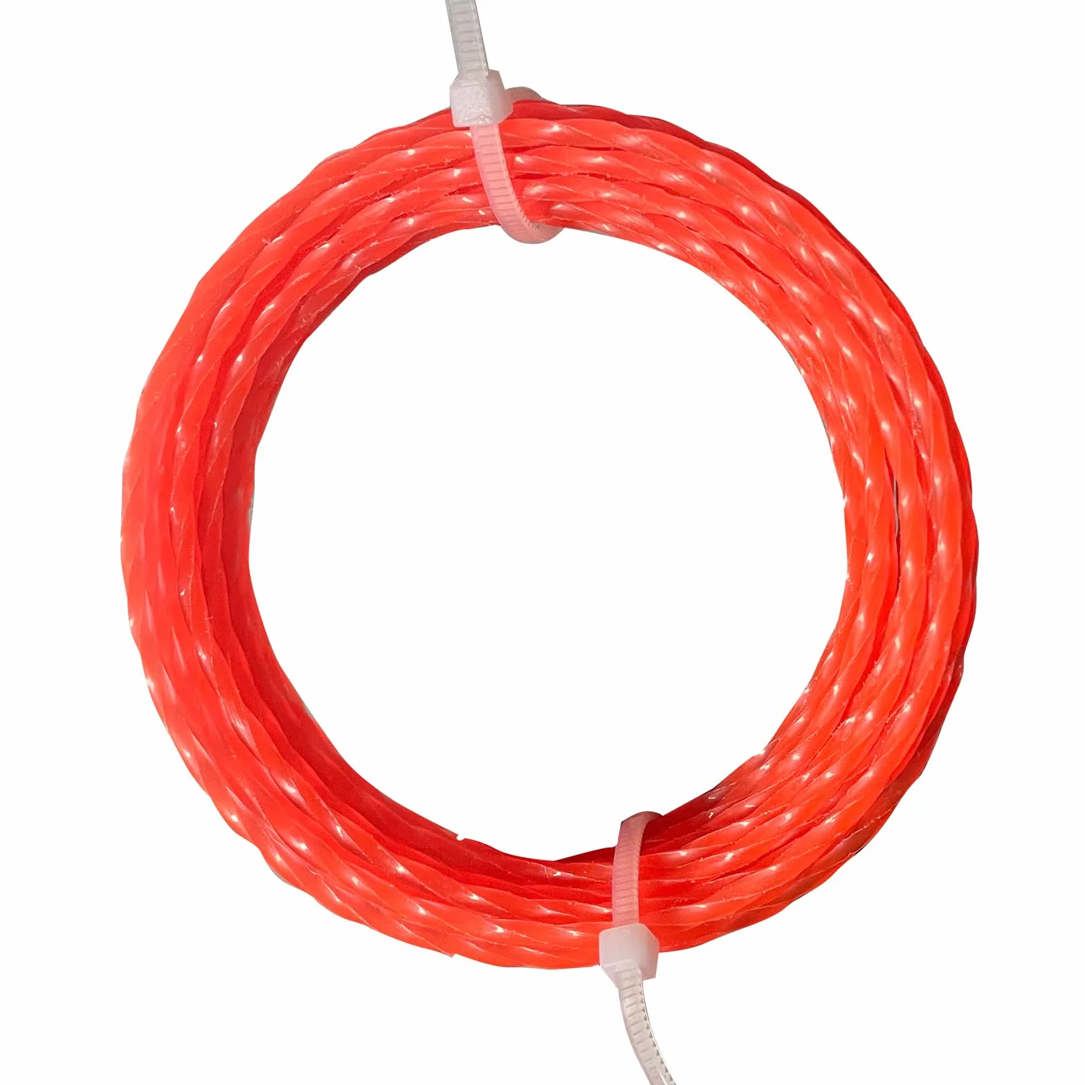 líneas de Corte (5 m), para desbrozadora de Hierba (MR7501)，el diámetro es de 2,7 mm