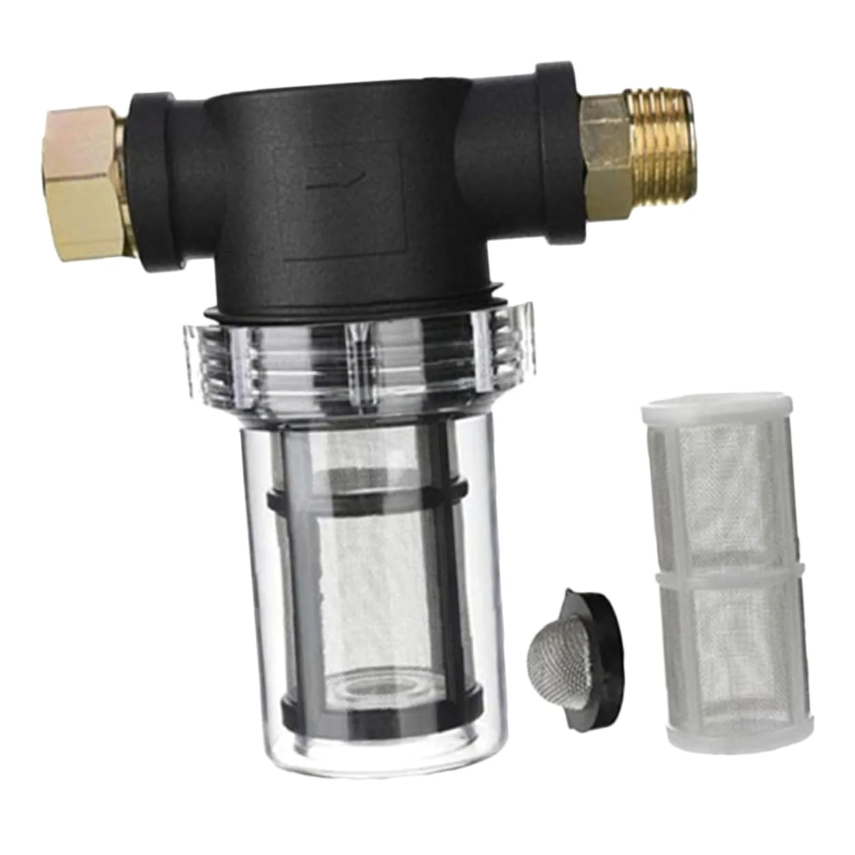 POPETPOP 4 Juegos Filtro De Grifo Manguera Grifo De Filtro De Agua del Grifo del Fregadero Reemplazo del Filtro del Grifo Purificador De Agua para Grifo Filtro De Fregadero Nailon