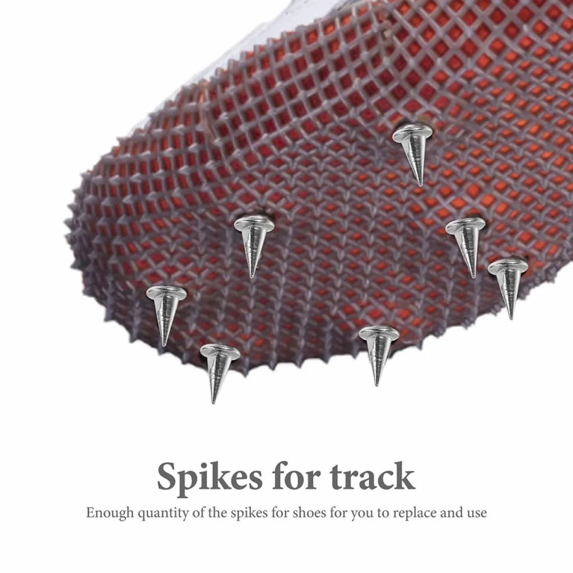 Clavos Zapatillas Atletismo 9mm Acero para Pista Sistema Reemplazo Rápido 30 Piezas