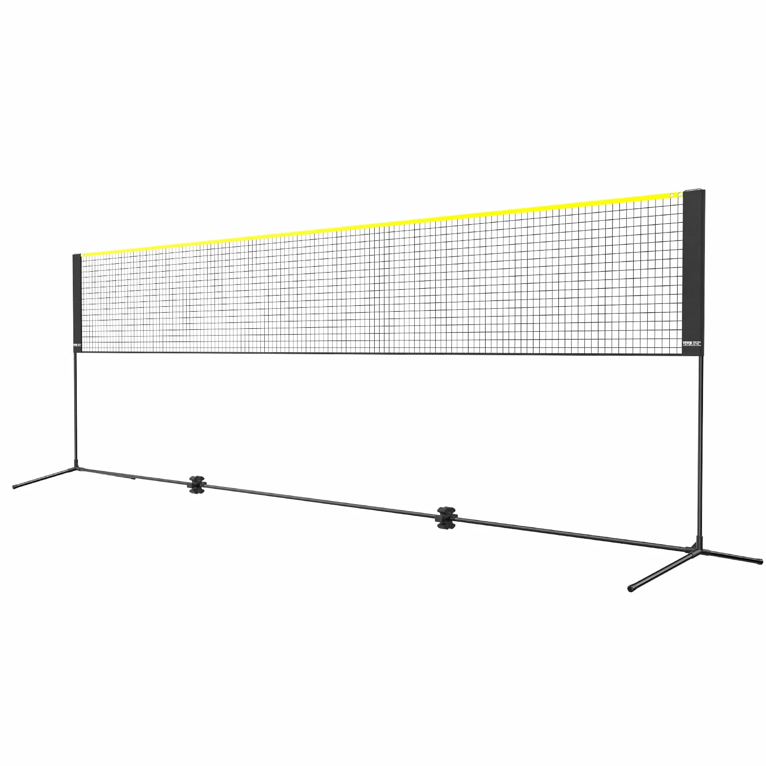 VEVOR Red de Bádminton Ajustable 510x155x103 cm Portátil con Postes y Raquetas