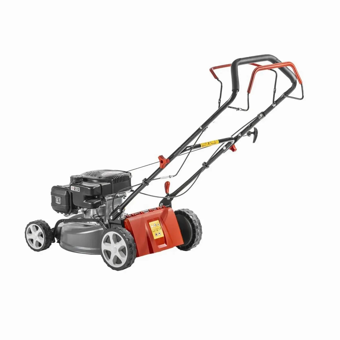 Cortacésped de Gasolina con accionamiento de 2,4 kW Garden DEDRA, Motor Loncina 139 CM, Ancho de Corte de 43 cm, Ajuste de Altura de Corte Central 25-75 mm (6 Niveles)