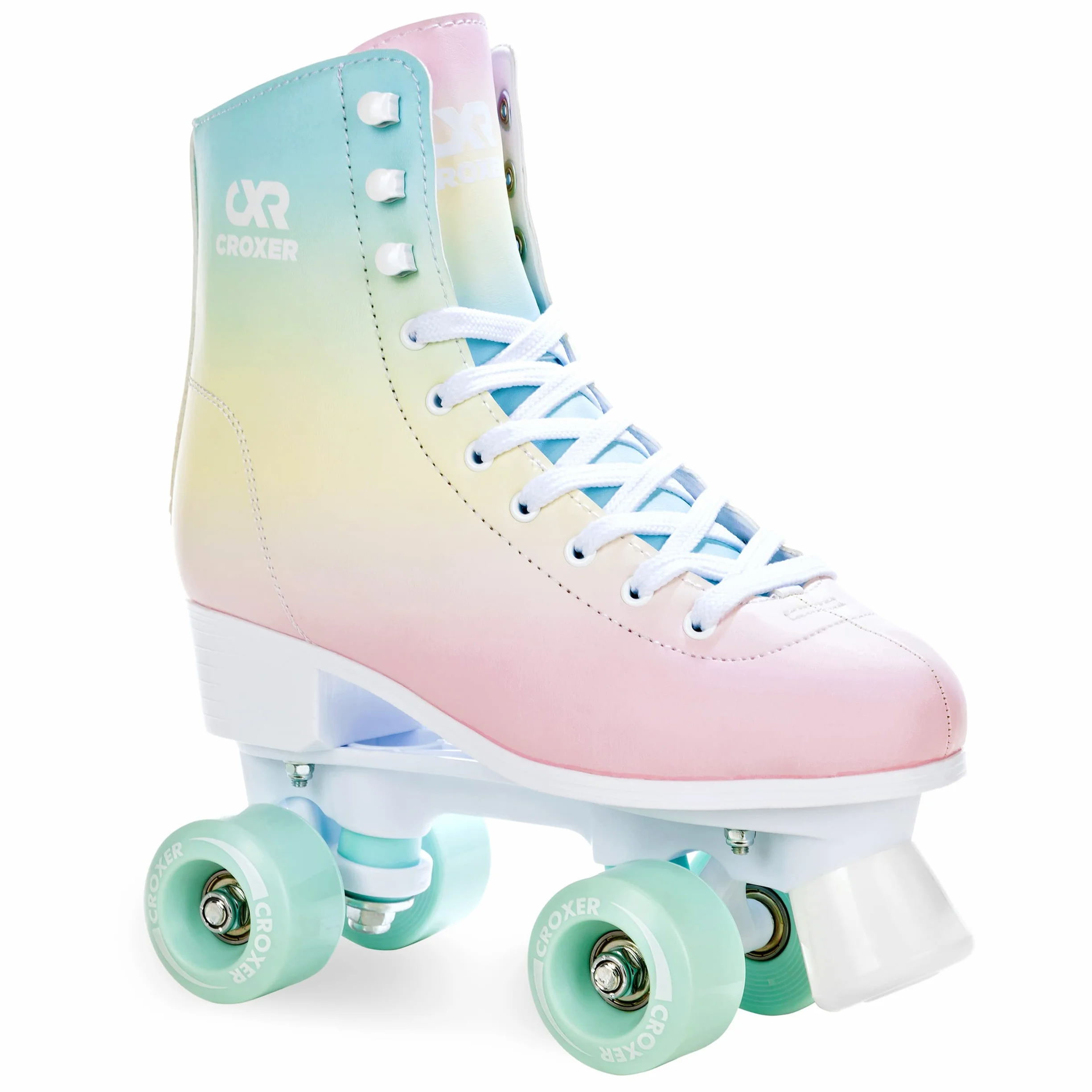 Patines de Ruedas Lea Verde y Rosa