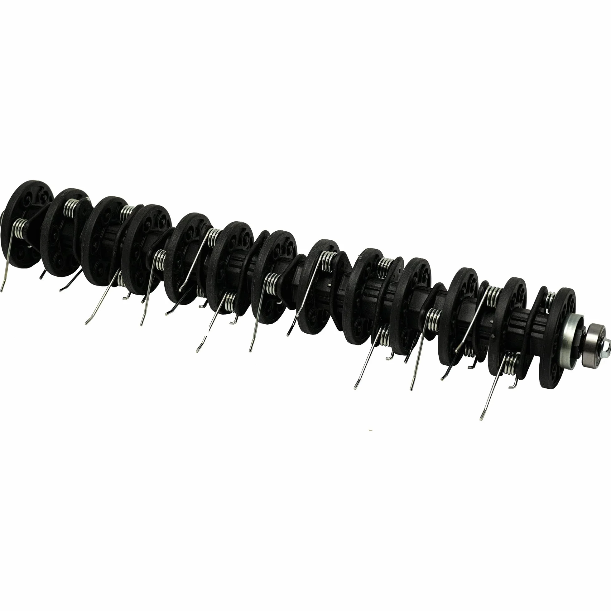 Repuesto y accesorios adecuados para escarificador eléctrico Parkside, ventilador, rodillo de escarificador, rodillo de recolección, rodillo para PLV 1500 B1 LIDL IAN345328 LIDL, número de artículo