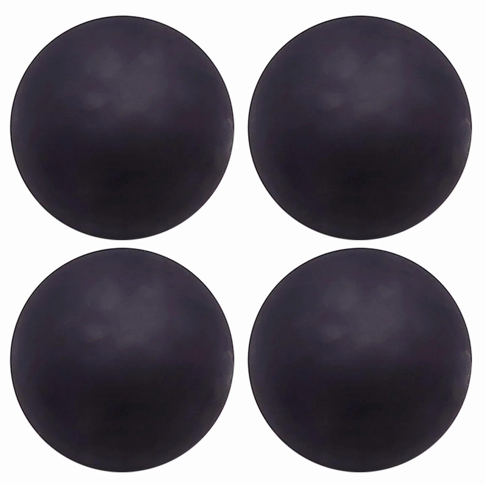 Pelotas De Squash Para Niños 4 Unidades Alta Elasticidad Entrenamiento Profesional De Goma