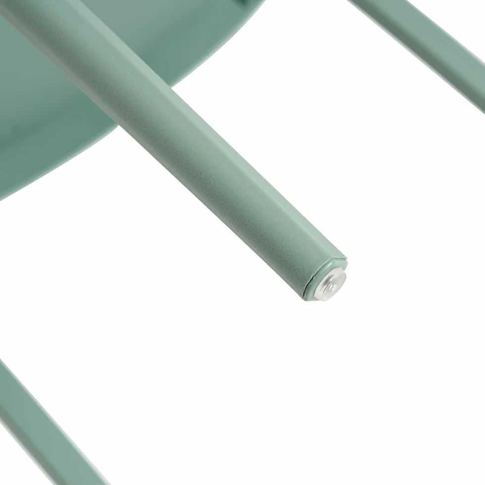 SIEDITI FUORI E DENTRO Sillas de Jardin en polypropylène Avec Fibre de verre, Sillas empilables pour extérieur ou intérieur, Design Moderne et Naturel - Trixy (4 Sillas, Verde Salvia)