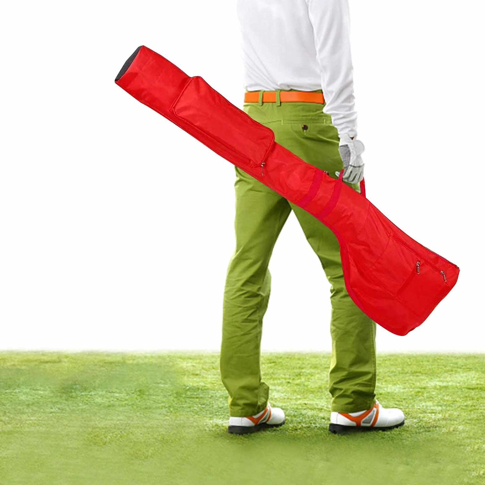Bolsa de transporte impermeable plegable para campo de conducción y club de golf